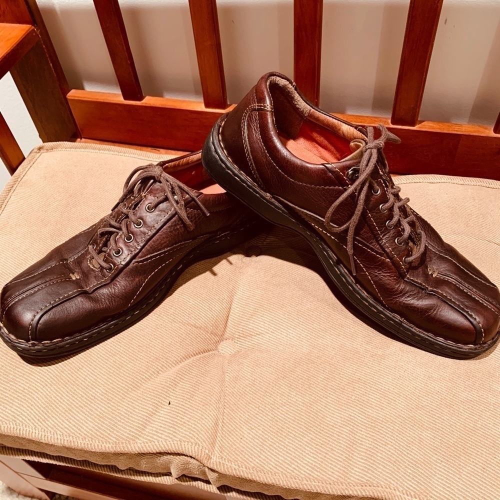 CLARKS NEBULAE 75051 BROWN LEATHER OXFORD - Picture 4 of 8